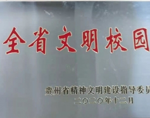 全省文明校园（2020）